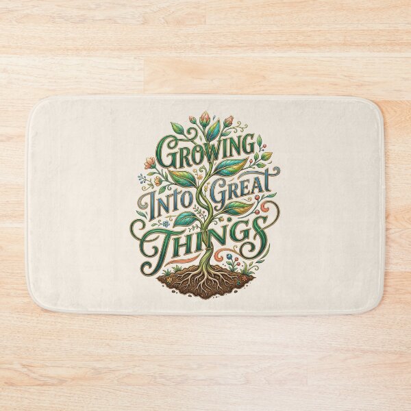 Item preview, Growing Into Great Things – An encouraging saying for children and families designed and sold by Girih.