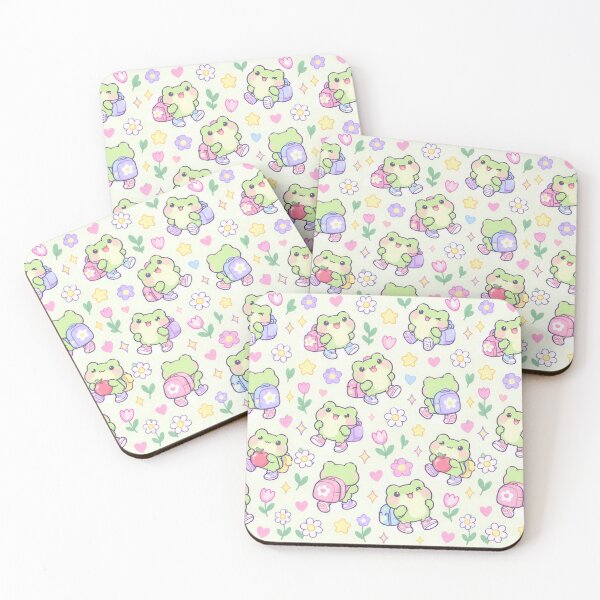 Item preview, Kawaii Frog Tiny Backpack Pattern designed and sold by Soft Berry Studio.