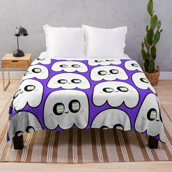 Item preview, Kawaii Agender Ghost – LGBTQ Halloween designed and sold by Cannaxes Studio.