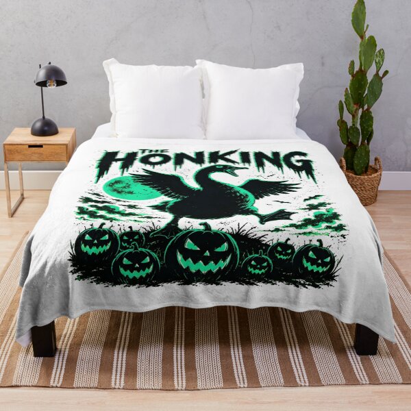 Item preview, Spooky Goose Halloween Horror The Honking Parody designed and sold by chattsuede.