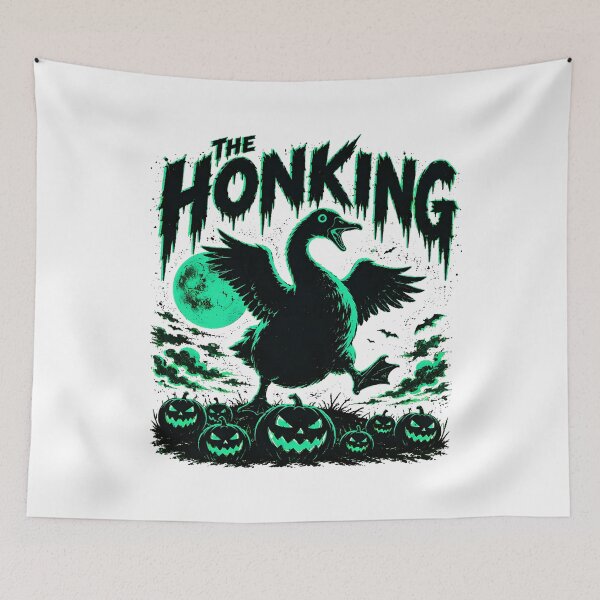 Item preview, Spooky Goose Halloween Horror The Honking Parody designed and sold by chattsuede.