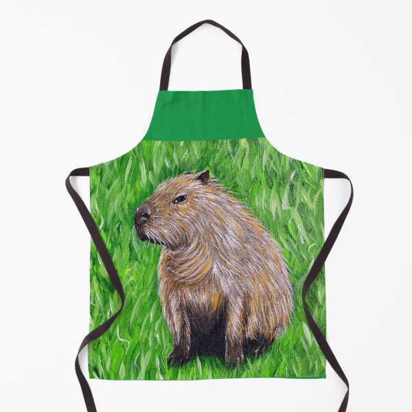 Item preview, Capybara Painting designed and sold by Art by Kirsten Sneath.