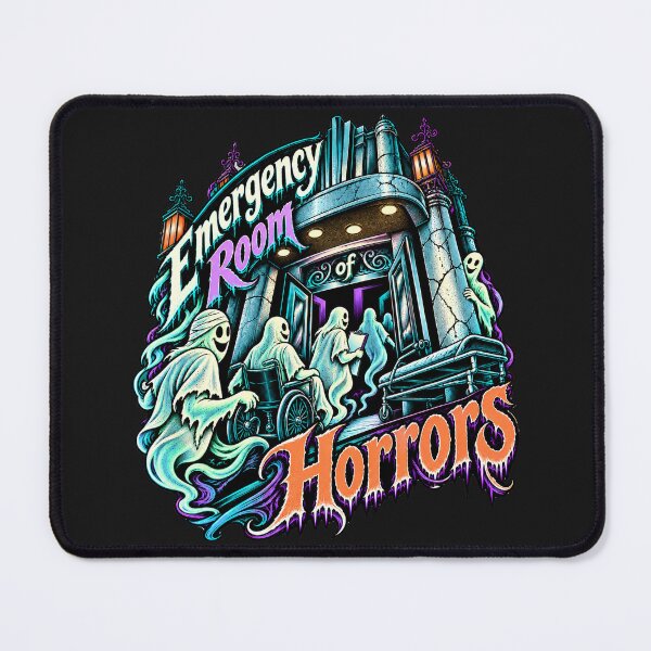 Item preview, Emergency Room of Horrors doctor Halloween designed and sold by JollyNib.