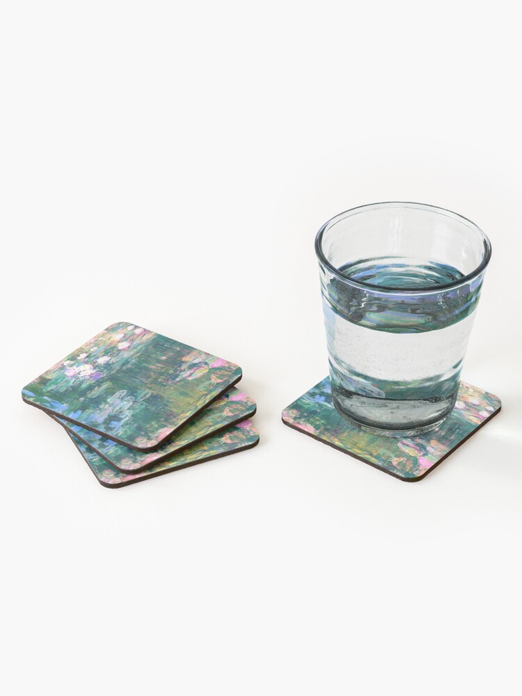 Alternate view of Water Lilies monet Coasters (Set of 4)