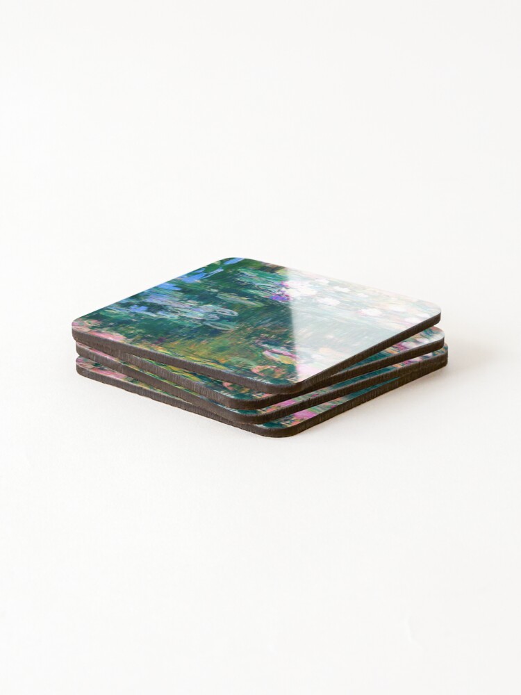 Alternate view of Water Lilies monet Coasters (Set of 4)