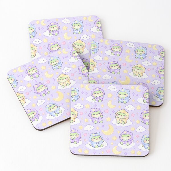 Item preview, Kawaii Frog Star Hoodie Pattern designed and sold by Soft Berry Studio.
