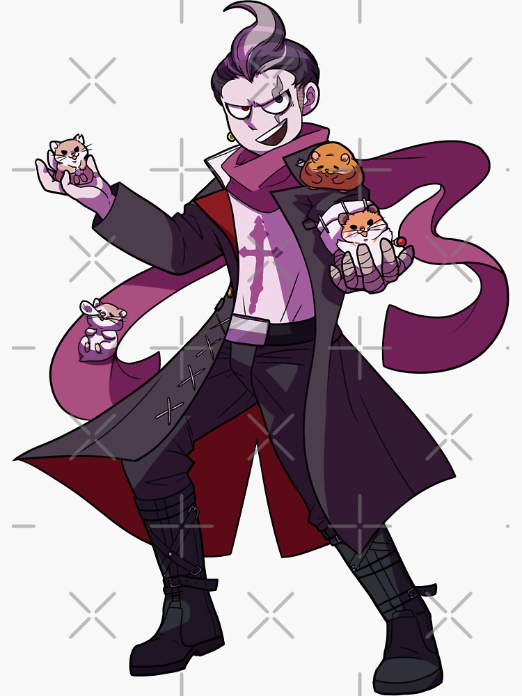 &quot;gundham tanaka (transparent)&quot; Sticker by yokaiz | Redbubble