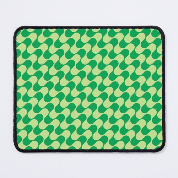 Item preview, Groovy Mod Waves – Abstract Mid-Century Ombre Pattern | Green designed and sold by Frohyou.