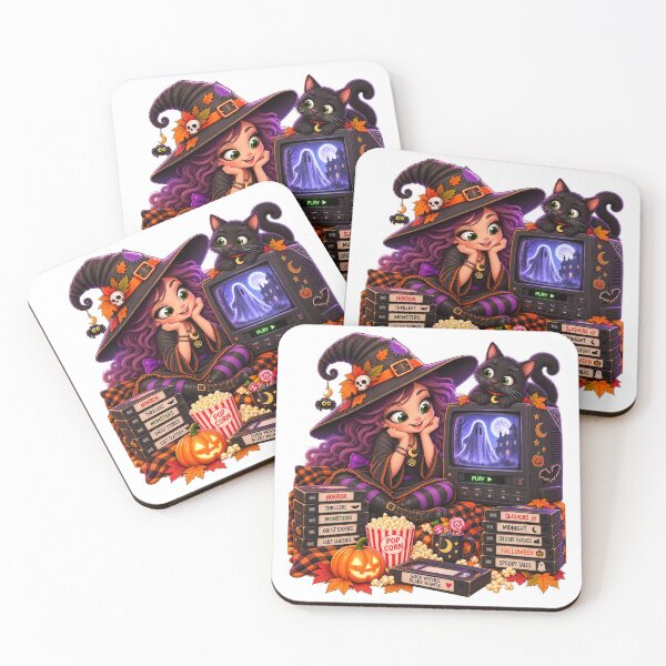 Item preview, Bewitched Movie Night – Retro VHS Witch designed and sold by The Cutting Room.