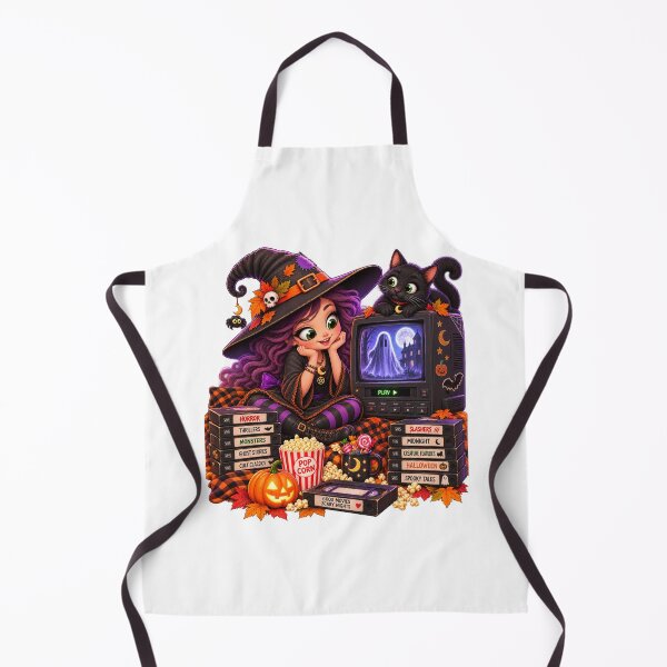 Item preview, Bewitched Movie Night – Retro VHS Witch designed and sold by The Cutting Room.