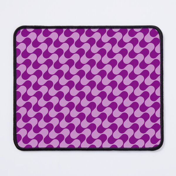 Item preview, Groovy Mod Waves – Abstract Mid-Century Ombre Pattern | Purple designed and sold by Frohyou.
