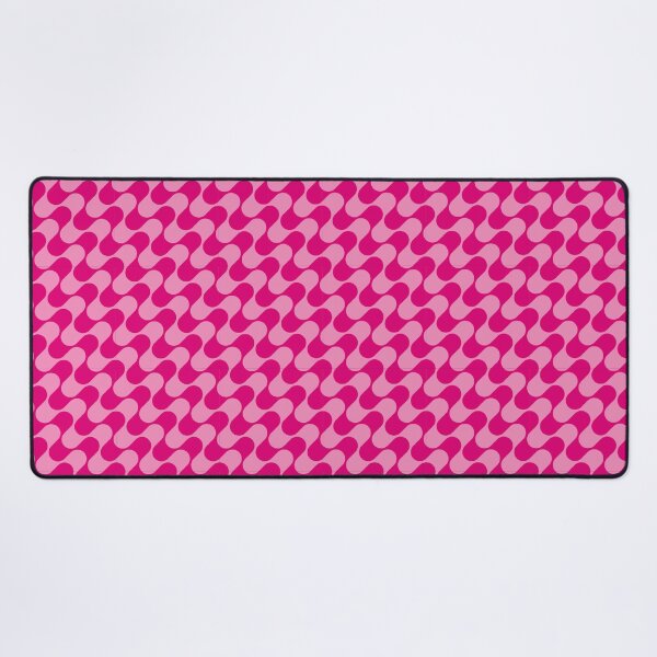 Item preview, Groovy Mod Waves – Abstract Mid-Century Ombre Pattern | Pink designed and sold by Frohyou.