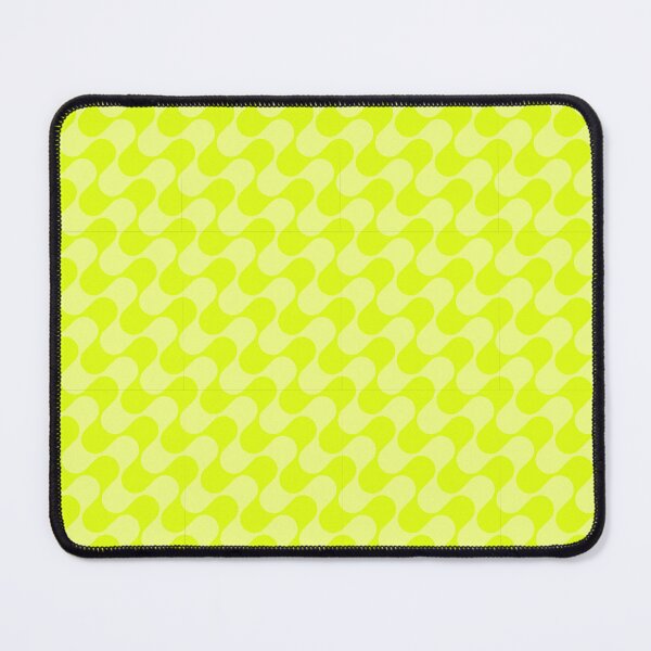 Item preview, Groovy Mod Waves – Abstract Mid-Century Ombre Pattern | Chartreuse designed and sold by Frohyou.