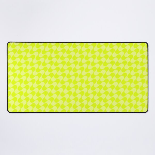 Item preview, Groovy Mod Waves – Abstract Mid-Century Ombre Pattern | Chartreuse designed and sold by Frohyou.