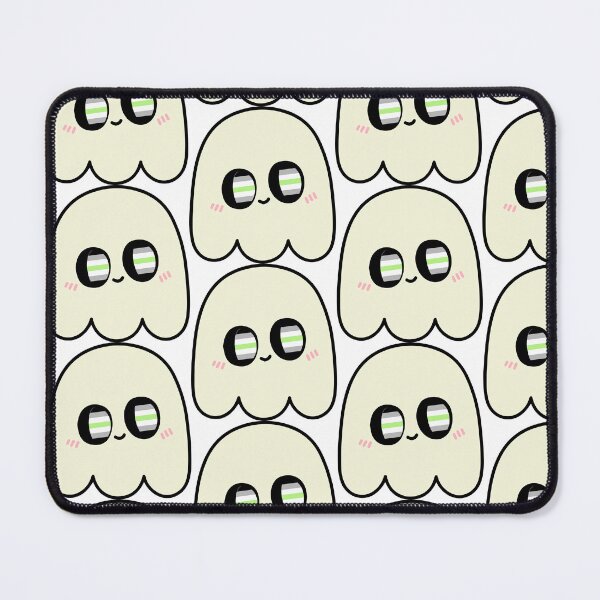 Item preview, Agender Ghost – Kawaii LGBTQ Pride Halloween designed and sold by Cannaxes Studio.