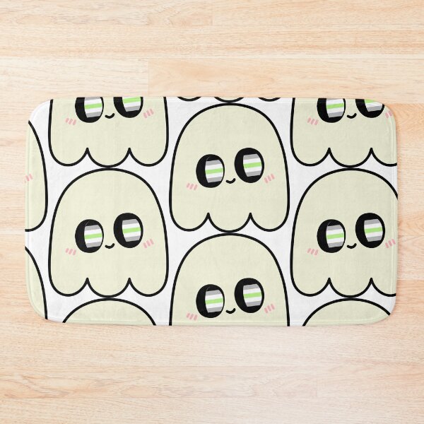 Item preview, Agender Ghost – Kawaii LGBTQ Pride Halloween designed and sold by Cannaxes Studio.