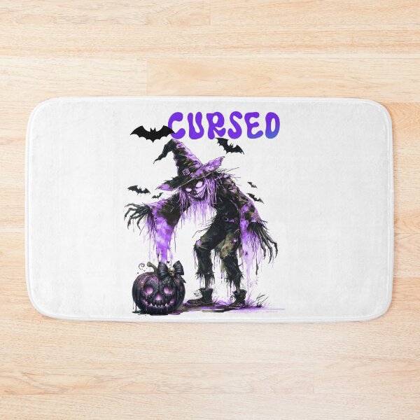 Item preview, Cursed Scarecrow with Bats and Pumpkin designed and sold by Szpaku desart .