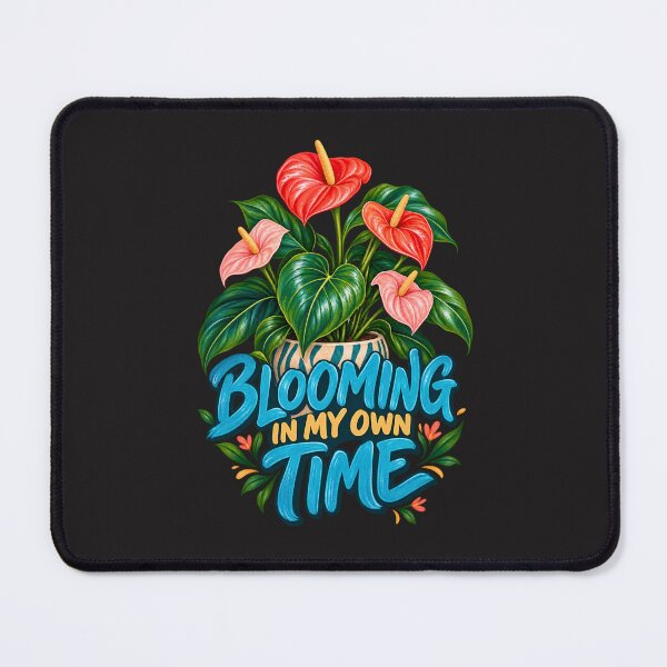 Item preview, Blooming in My Own Time Anthurium Plant Botanical Design designed and sold by AdicretorDesign.