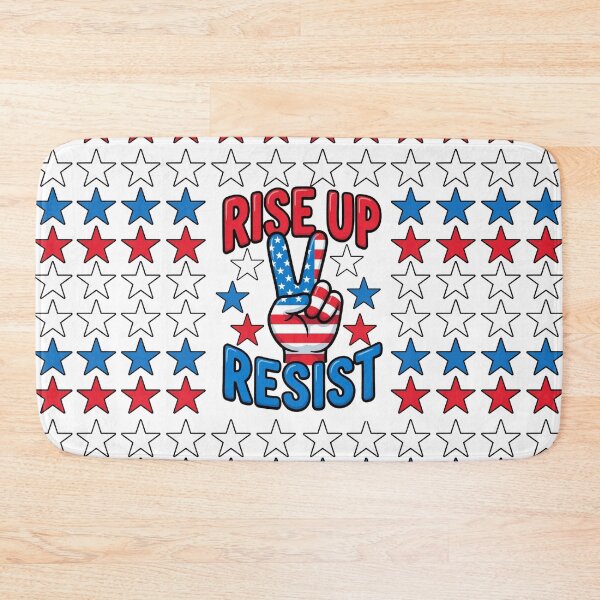 Item preview, RISE UP RESIST Patriotic Protest Design designed and sold by ArtDesignTp.