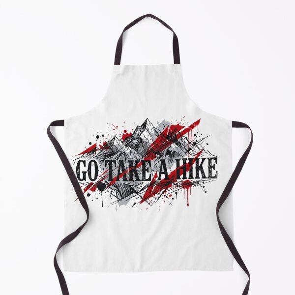 Item preview, Go Take a Hike Trash‑Polka Mountain Adventure Design designed and sold by GabeMountainArt.