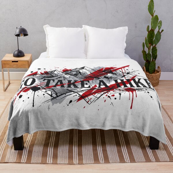 Artikelvorschau, Go Take a Hike Trash‐Polka Mountain Adventure Design entworfen und verkauft von GabeMountainArt.