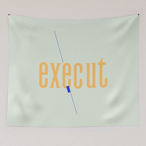 Item preview, Execute. Action Over Words designed and sold by Tom-Apex-Art.