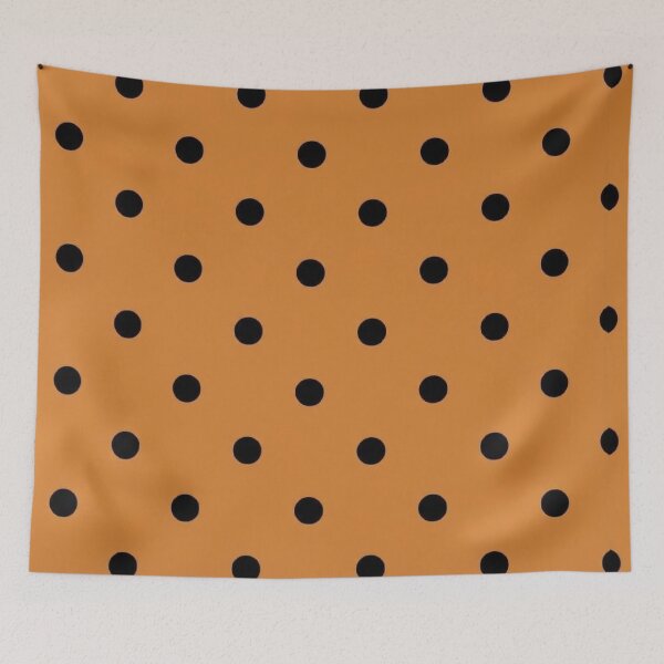 Item preview, Orange and Black Polka Dot 2026 Polka Dots Trend Pattern / Best Selling 2026 Tiktok Trend Aesthetic Girl Y2k Coquette Pinterest Girl Mini Dress / Top / Phone Case / Halloween designed and sold by TeenLake.