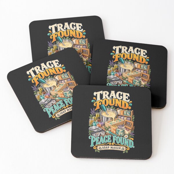 Item preview, Trace Found Peace Found - Funny Soap Maker Gift designed and sold by MOTIFOLK.