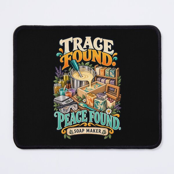 Item preview, Trace Found Peace Found - Funny Soap Maker Gift designed and sold by MOTIFOLK.