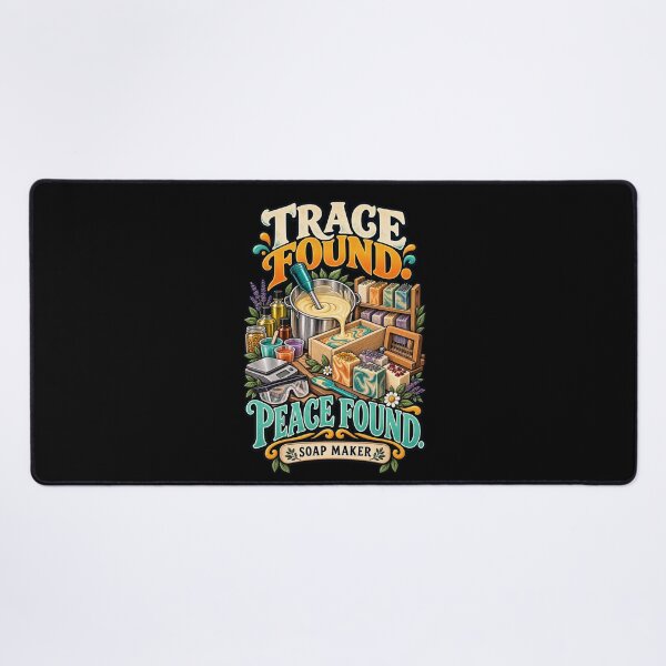 Item preview, Trace Found Peace Found - Funny Soap Maker Gift designed and sold by MOTIFOLK.