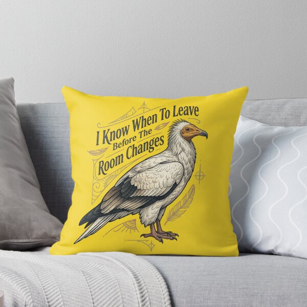 Item preview, Egyptian Vulture - I Know When To Leave Before The Room Changes designed and sold by Max Store.
