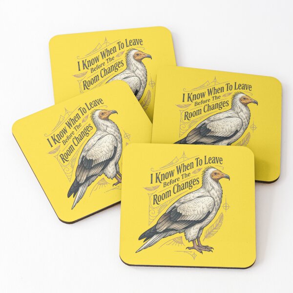 Item preview, Egyptian Vulture - I Know When To Leave Before The Room Changes designed and sold by Max Store.
