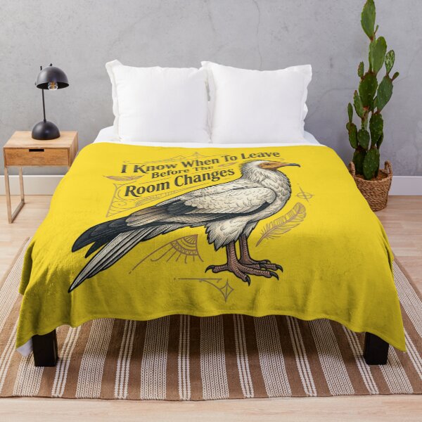 Item preview, Egyptian Vulture - I Know When To Leave Before The Room Changes designed and sold by Max Store.