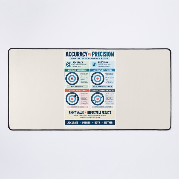 Item preview, Accuracy vs Precision Poster – Scientific Measurement Classroom Guide designed and sold by astersgraphics.