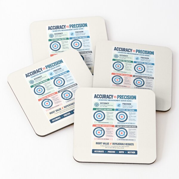 Item preview, Accuracy vs Precision Poster – Scientific Measurement Classroom Guide designed and sold by astersgraphics.