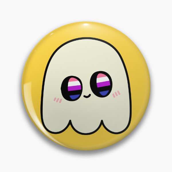 Item preview, Kawaii Genderfluid Ghost – LGBTQ Halloween designed and sold by Cannaxes Studio.