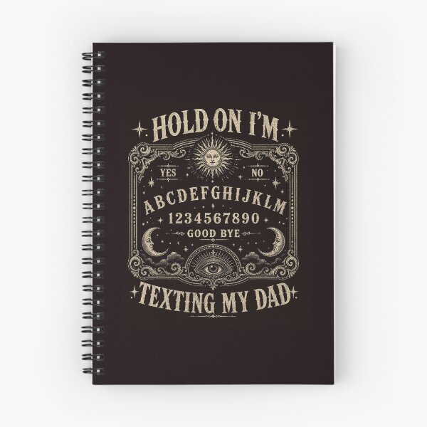 Item preview, Hold On I'm Texting My Dad Ouija Board Dead Dad Halloween designed and sold by ImeldaSparks.