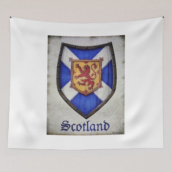 Item preview, Scotland Crested Shield Print designed and sold by Lichentroupe63.