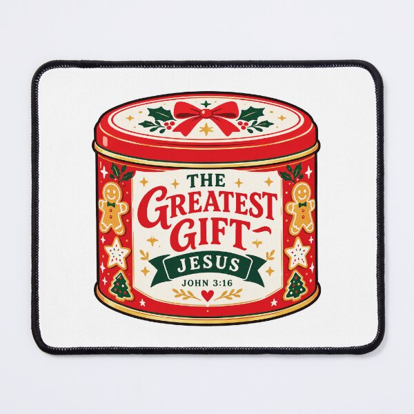 Item preview, John 3:16 The Greatest Gift is JESUS designed and sold by plushism.
