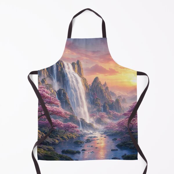 Item preview, Waterfalls and Cherry Blossoms designed and sold by Awakening Heart.