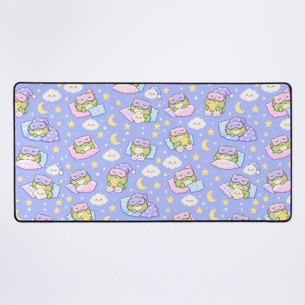 Item preview, Kawaii Frog Sleep Mask Pattern designed and sold by Soft Berry Studio.