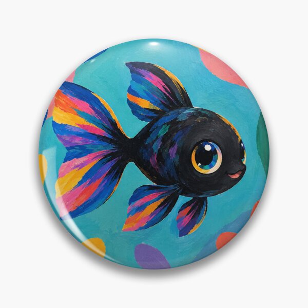 Artikelvorschau, Der kleine Fisch Lulu entworfen und verkauft von Jouelle Ocan.
