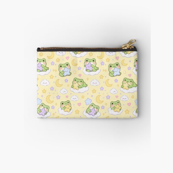 Item preview, Kawaii Frog Star Pillow Pattern designed and sold by Soft Berry Studio.