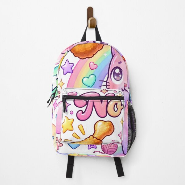 Item preview, No Food - Kawaii Cat Hungry Foodie Meme | No Problem Story Part 1 of 6 designed and sold by Retro Whiskers.