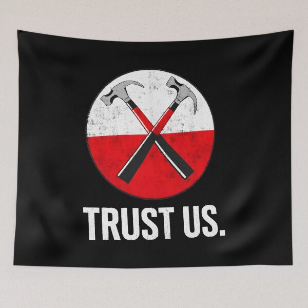 Item preview, Pink Floyd The Wall Inspired Trusts Uss Hammers designed and sold by EmericHawthorn.