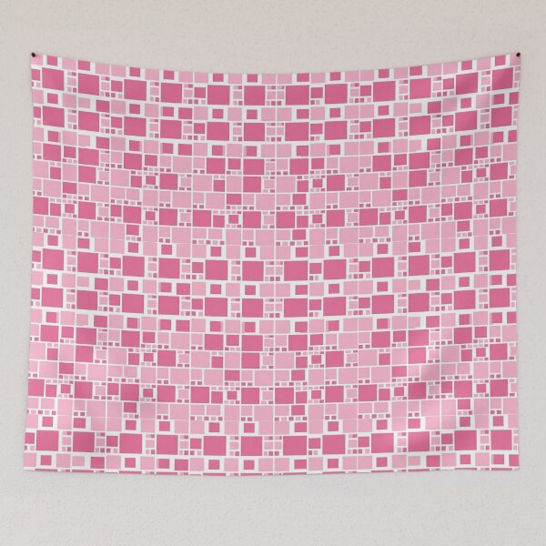 Item preview, Repeating pink and pale pink pattern designed and sold by P2Genies.