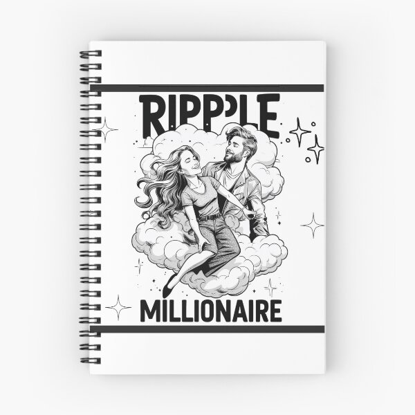 Item preview, XRP millionaire to the moon designed and sold by RoseAIArtRhythm.