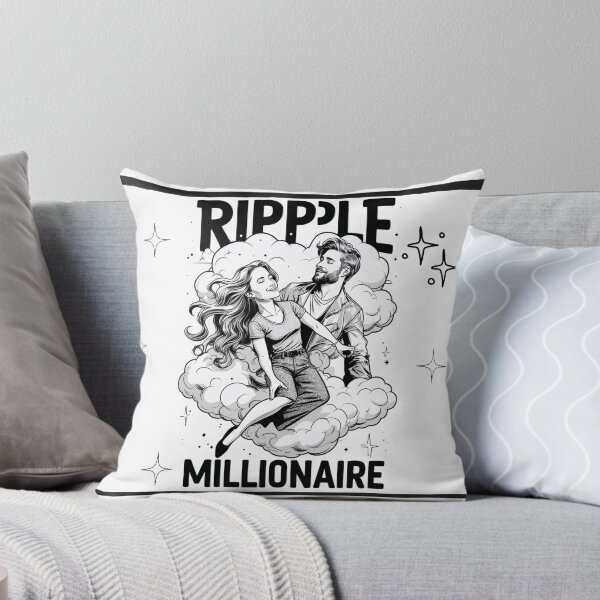 Item preview, XRP millionaire to the moon designed and sold by RoseAIArtRhythm.