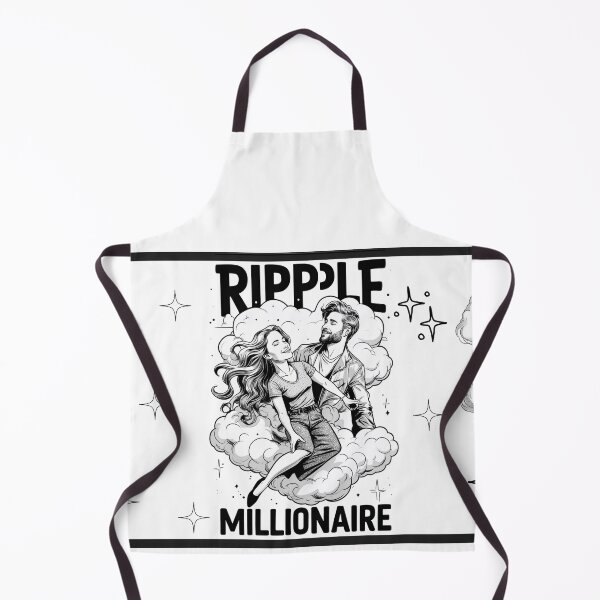 Item preview, XRP millionaire to the moon designed and sold by RoseAIArtRhythm.