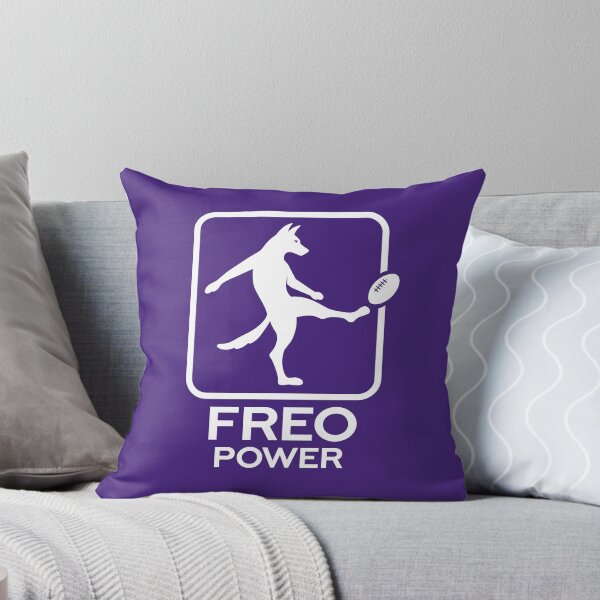 Item preview, Freo Power Footy Dingo designed and sold by avperth.